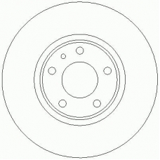 D2218 ROULUNDS Тормозной диск
