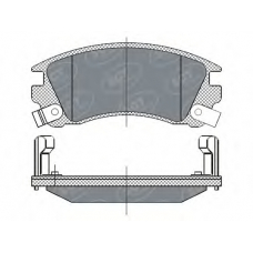 SP 284 PR SCT Комплект тормозных колодок, дисковый тормоз