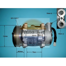 14-1431R AUTO AIR GLOUCESTER Компрессор, кондиционер