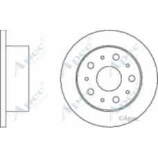 DSK2625 APEC Тормозной диск