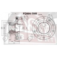 FDWH-TRR ASVA Ступица колеса