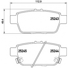 8DB 355 016-091 HELLA PAGID Комплект тормозных колодок, дисковый тормоз