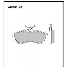 ADB01146 Allied Nippon Тормозные колодки