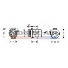 6059K113 SCHLIECKMANN Компрессор, кондиционер