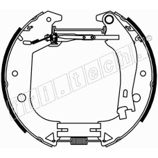 16385 fri.tech. Комплект тормозных колодок