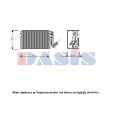 820195N AKS DASIS Испаритель, кондиционер