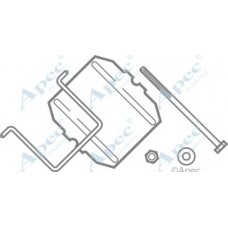 KIT276 APEC Комплектующие, тормозные колодки