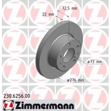 230.6256.00 ZIMMERMANN Тормозной диск