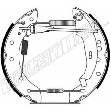 6277 TRUSTING Комплект тормозных колодок