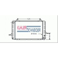 1803101 KUHLER SCHNEIDER Радиатор, охлаждение двигател