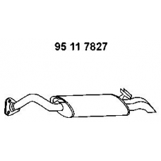 95 11 7827 EBERSPACHER Глушитель выхлопных газов конечный