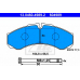 13.0460-4989.2 ATE Комплект тормозных колодок, дисковый тормоз