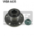 VKBA 6635 SKF Комплект подшипника ступицы колеса