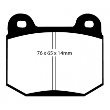 DP31537C EBC Brakes Колодки тормозные