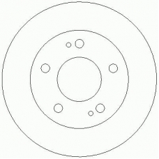 D2496 ROULUNDS Тормозной диск