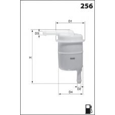 ELE3581 MECAFILTER Топливный фильтр