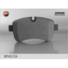BP43124 FENOX Комплект тормозных колодок, дисковый тормоз