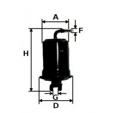 XB209 UNIFLUX FILTERS Топливный фильтр