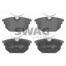 70 91 6172 SWAG Комплект тормозных колодок, дисковый тормоз
