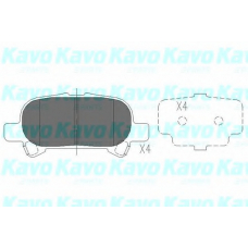 KBP-9119 KAVO PARTS Комплект тормозных колодок, дисковый тормоз