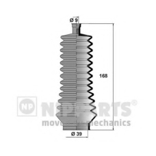 N2841022 NIPPARTS Комплект пылника, рулевое управление