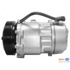 8FK 351 127-931 HELLA Компрессор, кондиционер