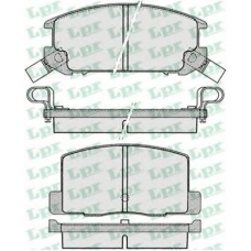 05P1024 LPR Комплект тормозных колодок, дисковый тормоз