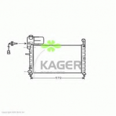 31-3373 KAGER Радиатор, охлаждение двигателя