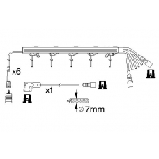 0 986 356 382 BOSCH Комплект проводов зажигания