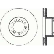 DSX1046.20 ROADHOUSE Тормозной диск