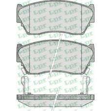05P520 LPR Комплект тормозных колодок, дисковый тормоз