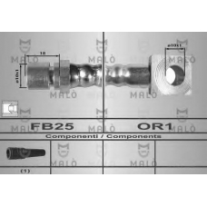 8542 Malo Тормозной шланг