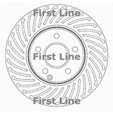 FBD1705 FIRST LINE Тормозной диск