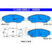 13.0460-5896.2 ATE Комплект тормозных колодок, дисковый тормоз