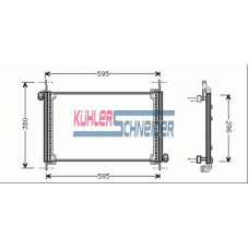 1723801 KUHLER SCHNEIDER Конденсатор, кондиционер