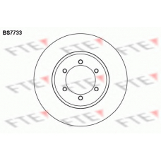 BS7733 FTE Тормозной диск
