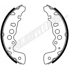 111.243 TRUSTING Комплект тормозных колодок