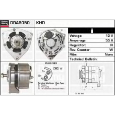 DRA8050 DELCO REMY Генератор