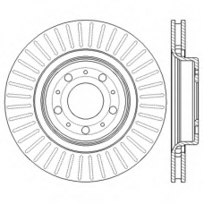 562607BC BENDIX Тормозной диск