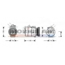 6006K064 SCHLIECKMANN Компрессор, кондиционер