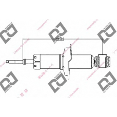 DS1246GT DJ PARTS Амортизатор