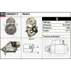 DRS3217 DELCO REMY Стартер