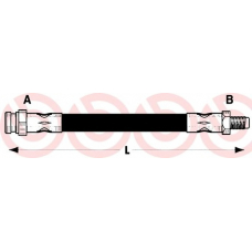 T 30 104 BREMBO Тормозной шланг