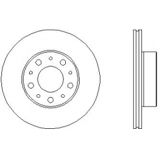 54166PRO PAGID Тормозной диск