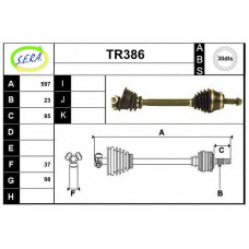 TR386 SERA Приводной вал