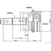 J2822122 HERTH+BUSS JAKOPARTS Шарнирный комплект, приводной вал