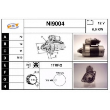 NI9004 SNRA Стартер