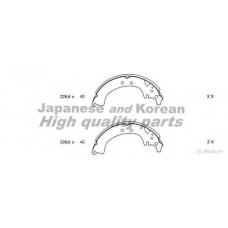 D084-02 ASHUKI Комплект тормозных колодок