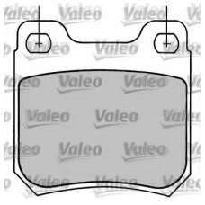 597109 VALEO Комплект тормозных колодок, дисковый тормоз