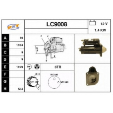 LC9008 SNRA Стартер